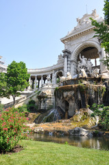 Fototapeta na wymiar parc du palais longchamp 3