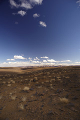 Deserto di pietre nelle montagne dell'Atlante