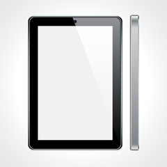 Touchscreen tablet concept.