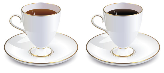 Vintage coffee and tea mug