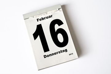 16. Februar 2012