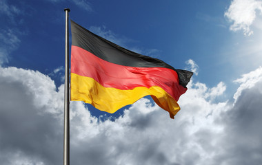Fototapeta premium flaga niemiec