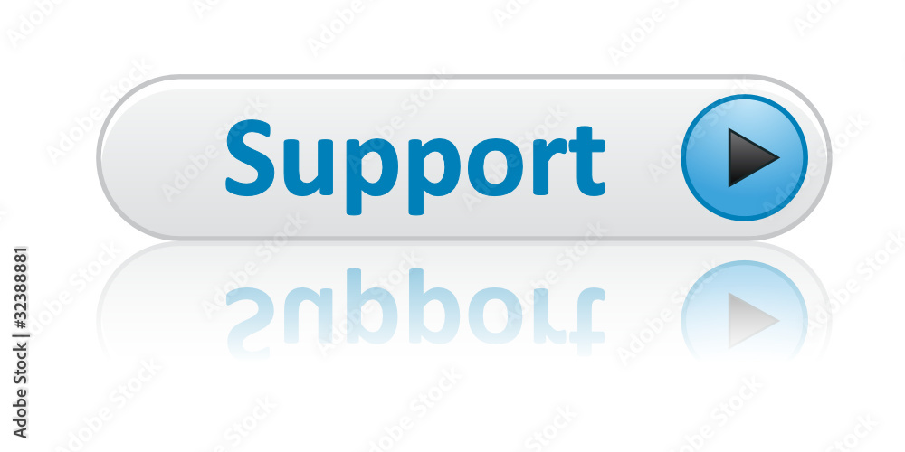 Poster support vector web button