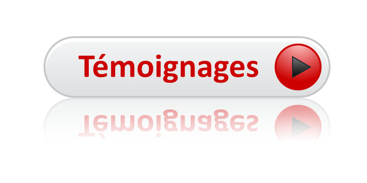 Bouton Web "TEMOIGNAGES" (forum service clients opinions avis)