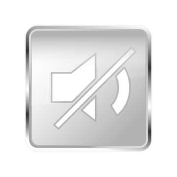 Button Ton aus leise silber grau platin