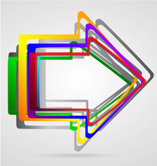 abstract arrow