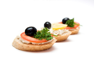 mini sandwiches