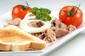 Thunfisch Tomaten Salat