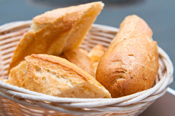 bread in basket