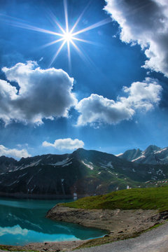 Sonne am L&uuml;nersee