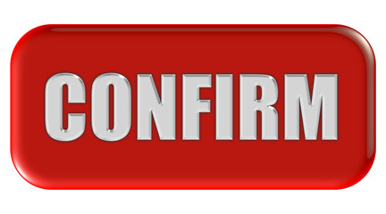 Button rot Ecken rund CONFIRM