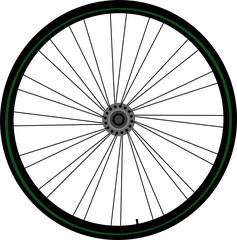 Bike wheel - obrazy, fototapety, plakaty