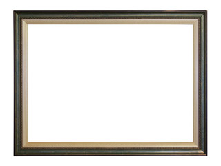 Picture frame isolated on the white