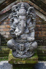 Fototapeta na wymiar Pomnik Ganesh w Bali, Indonezja
