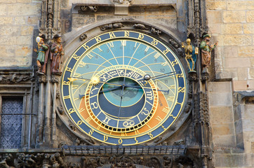 Prague Famous Astronomical Clock, Old Town Square, Prague