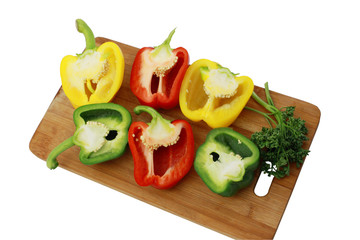 cut fresh pepper