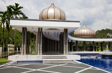 crescent-shaped pavillion Turu Negara