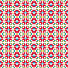 Seamless pattern with flowers