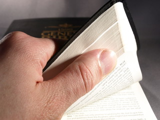 Opening the Geneva Bible