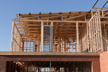 Fototapeta premium House Construction