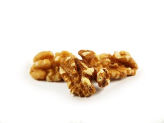 Walnuts towards white