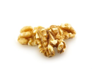 Walnuts towards white