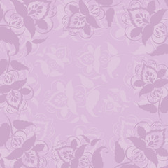 Background with flowers