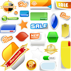 Various sale design elements. Great collection.