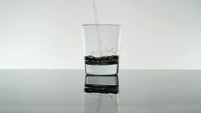 Pouring Water Into Glass