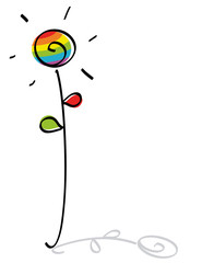 funny gay flower
