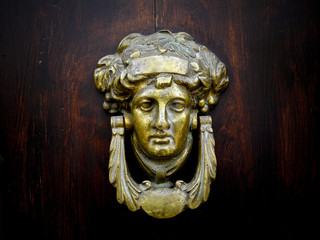 Ornate Brass Door Knocker