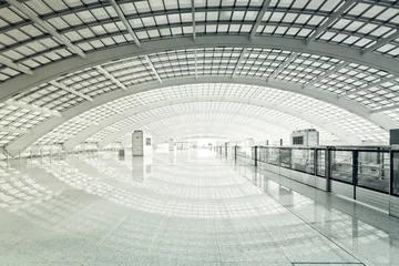 Cercles muraux Aéroport salle moderne