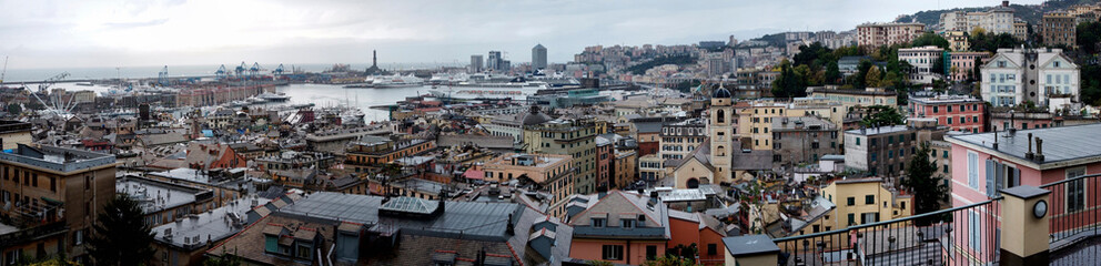 Panorama of Genova