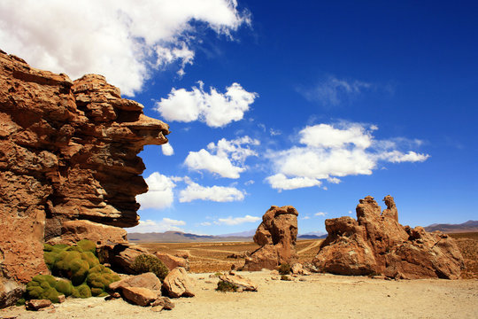 Formacion rocosa en el desierto de Atacama