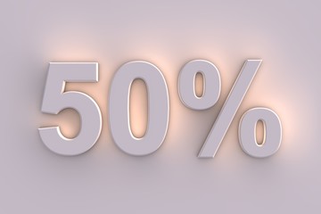 50 %