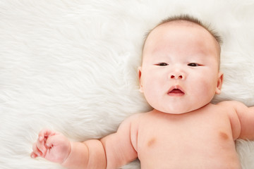 Chinese baby face