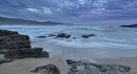 Mar brava.