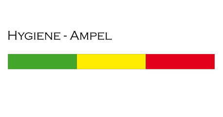 Obraz premium Hygiene-Ampel
