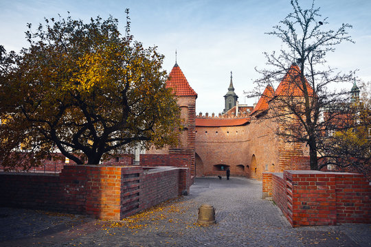 Barbican - Fortified outpost in Warsaw