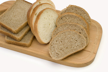 Many sorts of bread