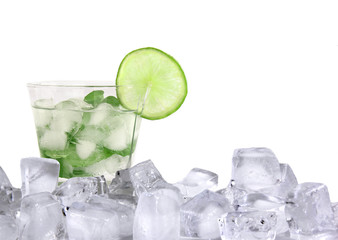 Mojito ice drink