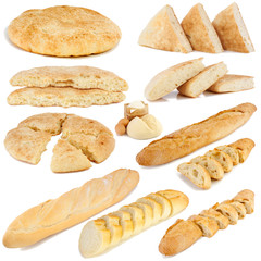 collection of bread