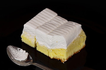 Fresh milk cream cake