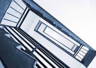 Obraz premium Rotation of the stairs