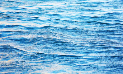 Blue water background