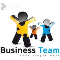 logo équipe, puzzle