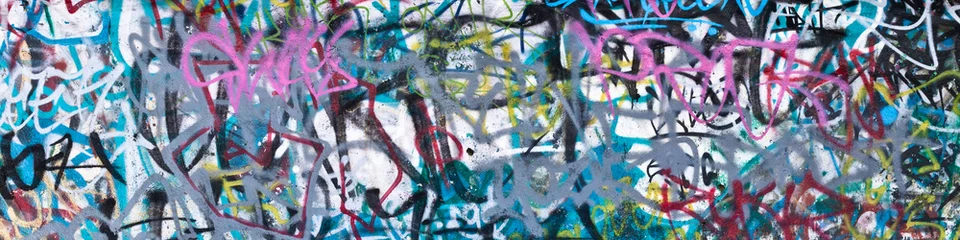 Foto auf Acrylglas Graffiti Straßen-Graffiti-Hintergrund