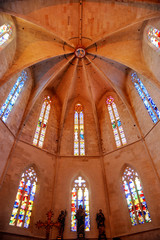 vetrate artistiche interno chiesa