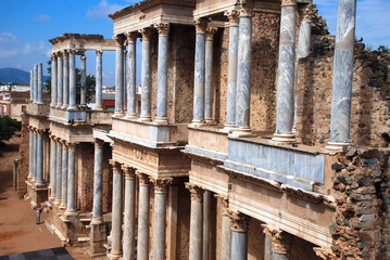 TEATRO ROMANO. MÉRIDA, EN ESPAÑA