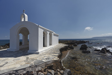 Church in Crete island.